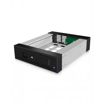 ICY BOX IB-129SSK-B 13,3 cm (5,25 Zoll) Einbaurahmen Schwarz