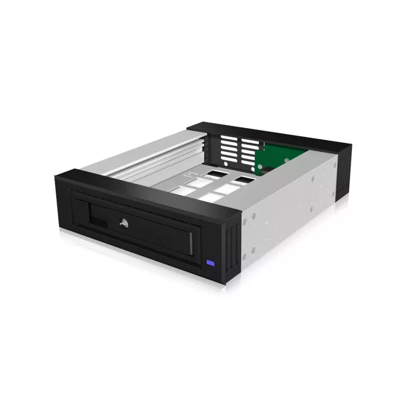 ICY BOX IB-129SSK-B 13,3 cm (5,25 Zoll) Einbaurahmen Schwarz