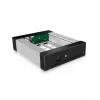 ICY BOX IB-129SSK-B 13,3 cm (5,25 Zoll) Einbaurahmen Schwarz