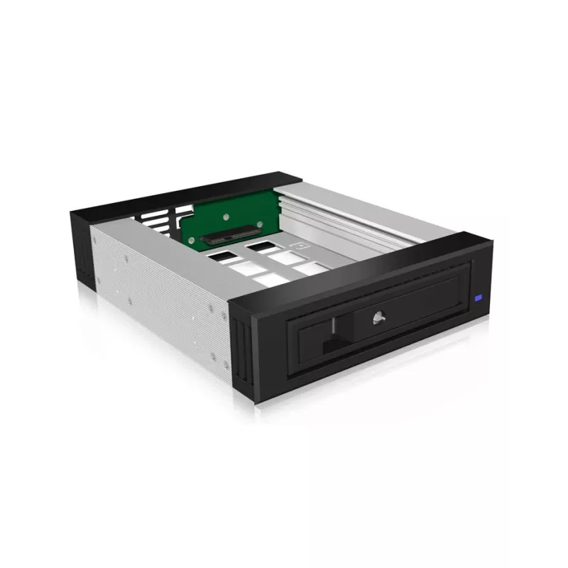 ICY BOX IB-129SSK-B 13,3 cm (5,25 Zoll) Einbaurahmen Schwarz