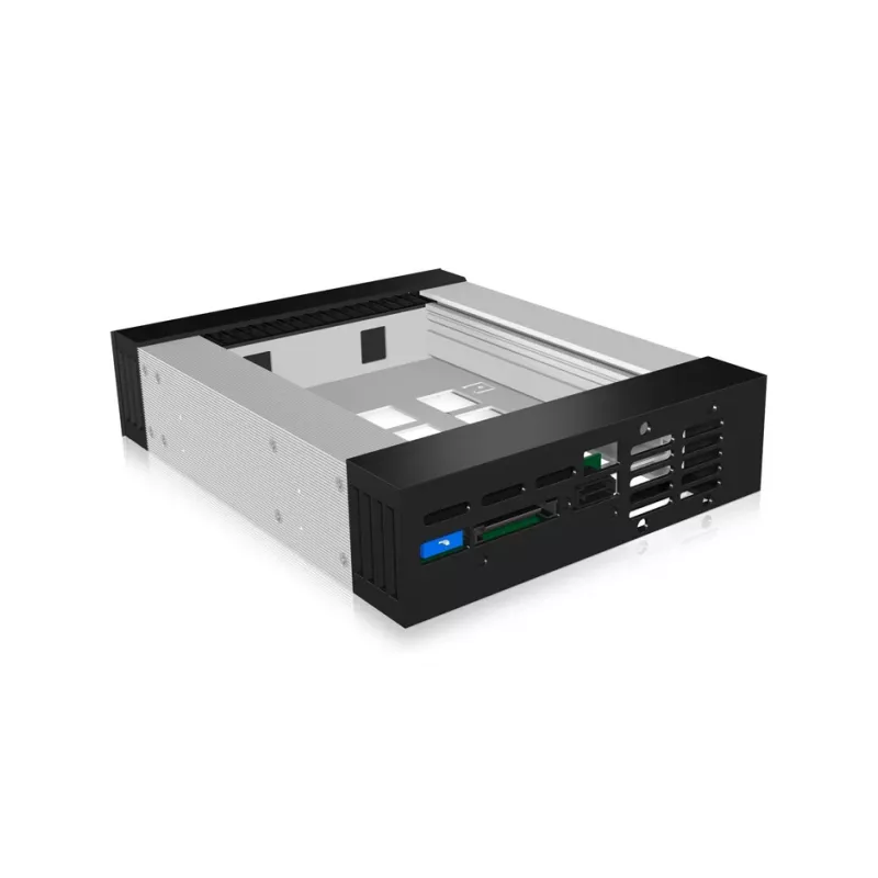 ICY BOX IB-129SSK-B 13,3 cm (5,25 Zoll) Einbaurahmen Schwarz