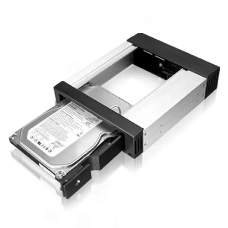 ICY BOX IB-158SSK-B 13,3 cm (5,25 Zoll) Einbaurahmen Schwarz