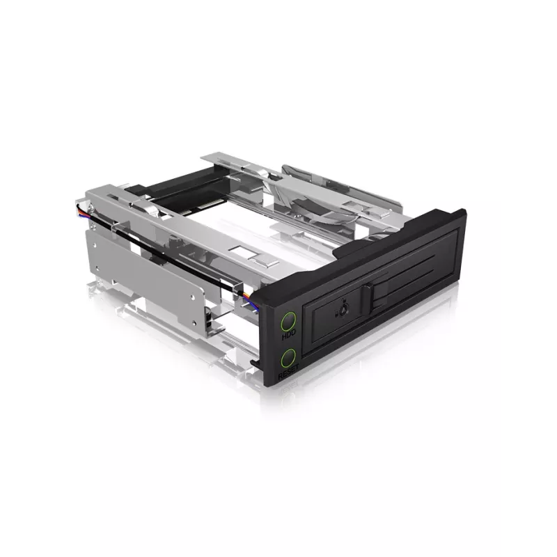 ICY BOX IB-166SSK-B HDD-Gehäuse Schwarz 3,5 Zoll