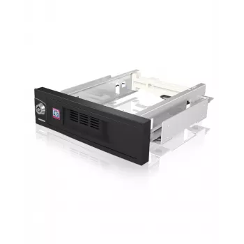 ICY BOX IB-168SK-B 13,3 cm (5,25 Zoll) Trägerplatte Schwarz