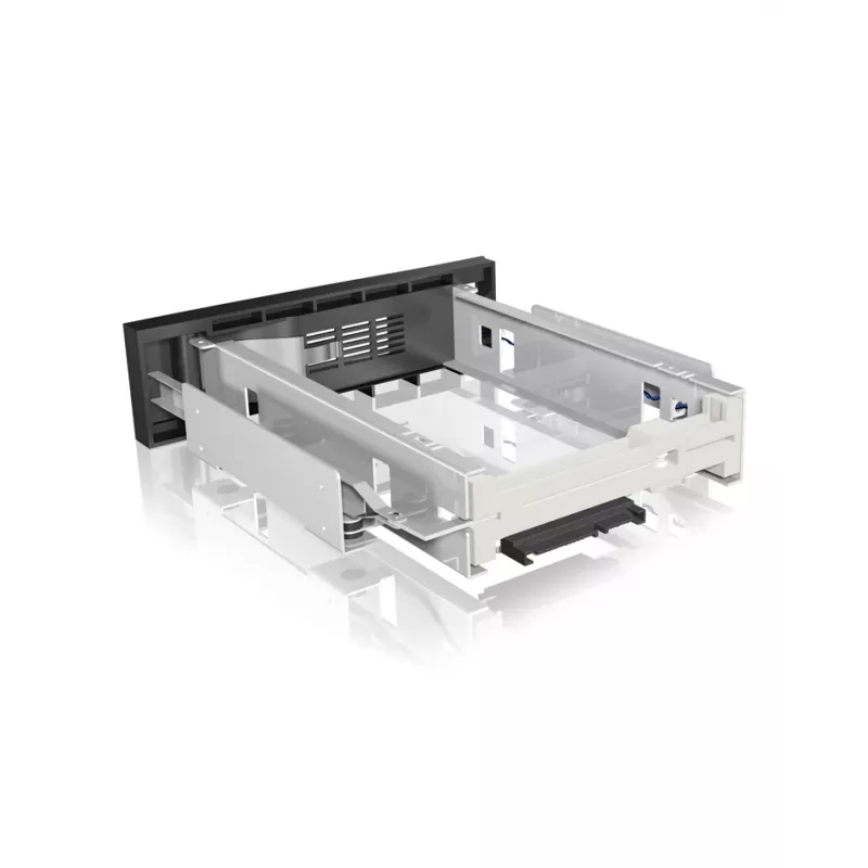 ICY BOX IB-168SK-B 13,3 cm (5,25 Zoll) Trägerplatte Schwarz