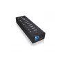 ICY BOX IB-AC6110 USB 3.2 Gen 1 (3.1 Gen 1) Type-B 5000 Mbit/s Schwarz