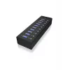 ICY BOX IB-AC6110 USB 3.2 Gen 1 (3.1 Gen 1) Type-B 5000 Mbit/s Schwarz