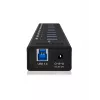 ICY BOX IB-AC6110 USB 3.2 Gen 1 (3.1 Gen 1) Type-B 5000 Mbit/s Schwarz