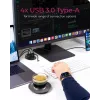 ICY BOX IB-HUB1403 USB 3.2 Gen 1 (3.1 Gen 1) Typ-A 5000 Mbit/s Schwarz