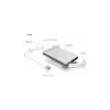 ICY BOX IB-AC703-U3 HDD/SSD-Gehäuse Weiß 2,5 Zoll