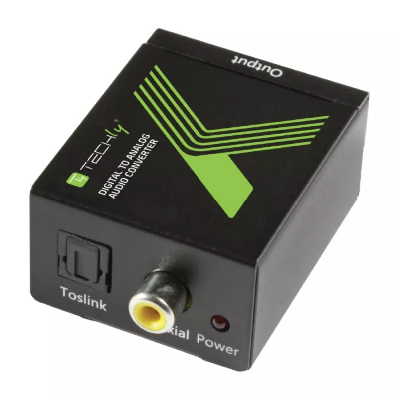 Techly Audio-Konverter SPDIF Digital zu Analog IDATA SPDIF-3