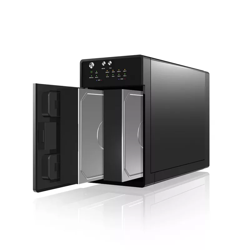 ICY BOX IB-RD3620SU3 Disk-Array 0 TB Desktop Schwarz