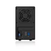 ICY BOX IB-RD3620SU3 Disk-Array 0 TB Desktop Schwarz
