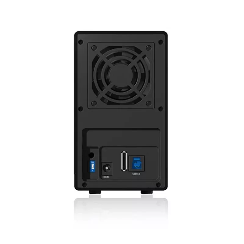 ICY BOX IB-RD3620SU3 Disk-Array 0 TB Desktop Schwarz