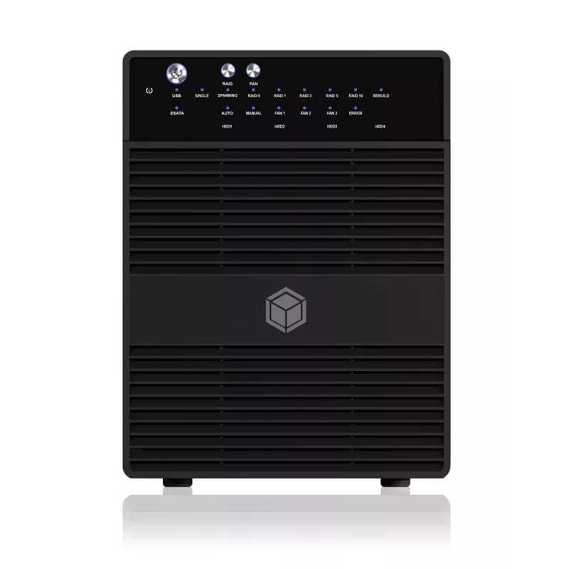 ICY BOX IB-RD3640SU3 HDD-Gehäuse Schwarz 3,5 Zoll