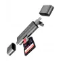 ICY BOX IB-CR200-C Kartenleser USB 2.0 Schwarz