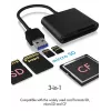 ICY BOX IB-CR301-U3 Kartenleser USB 3.2 Gen 1 (3.1 Gen 1) Schwarz