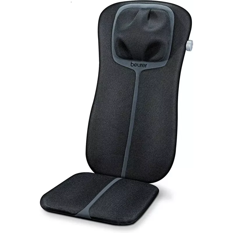 Massagesitzauflage Beurer MG 254 — Shiatsu-Rücken- und Nackenmassagegerät, Wärmefunktion, schwarz, 5,4 kg