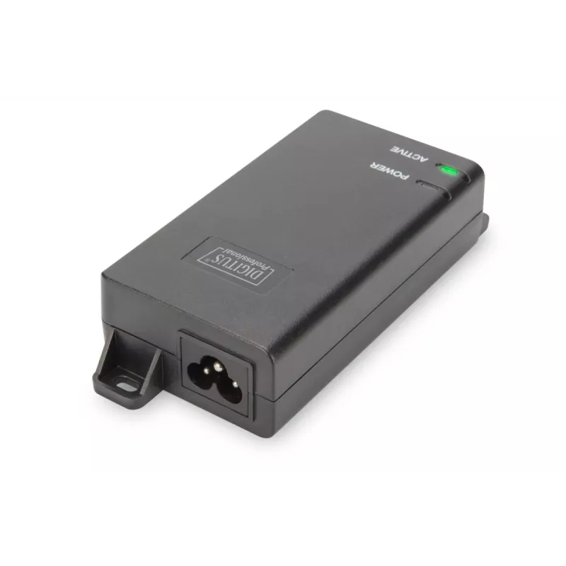 DIGITUS PoE+ Injektor, 802.3at 10/100/1000 Mbps Ausgang max. 48V, 30W