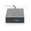 DIGITUS USB 3.0 Hub, 4-fach inkl. 5V/2A Netzteil Aluminiumgehäuse