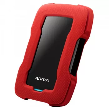 Externe HDD ADATA HD330 2 TB 2,5 Zoll USB 3.2 Gen 1 Rot, stoßfest, 256-Bit-AES