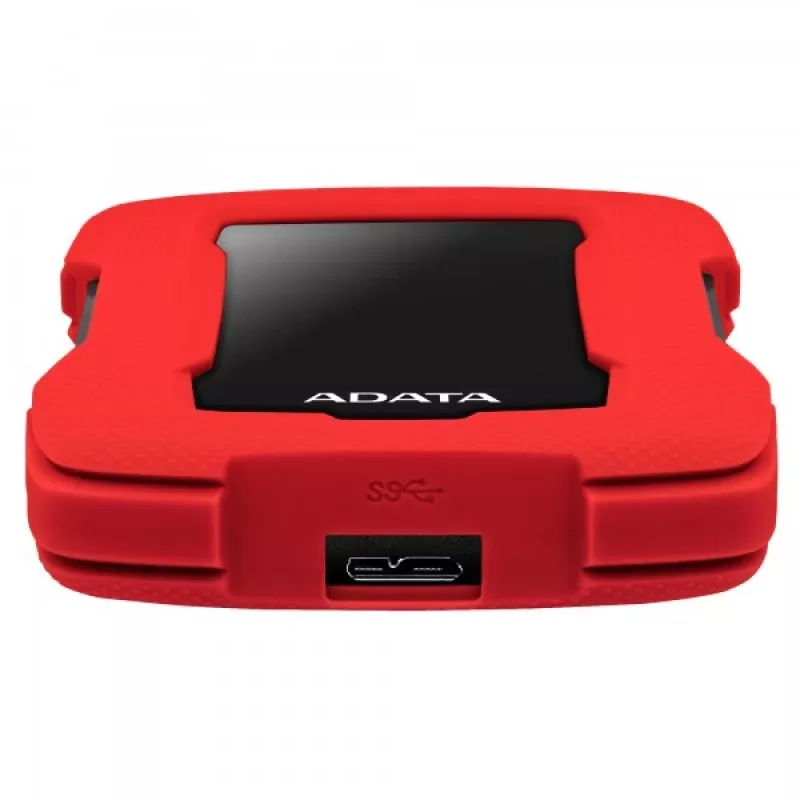 Externe HDD ADATA HD330 2 TB 2,5 Zoll USB 3.2 Gen 1 Rot, stoßfest, 256-Bit-AES