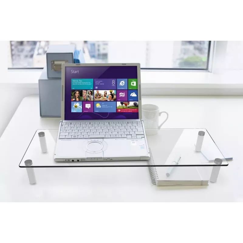 DIGITUS Universelle Glas-Monitorerhöhung