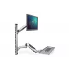 DIGITUS Flexible Wandhalterung für Arbeitsplätze für Monitor+Tastatur (DA-90354)