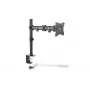 “DIGITUS” Einzel-Monitor-Tischklemmenhalterung, schwarz, 45° Schwenkbar, 45° Neigbar, 360° drehbar, 15 Zoll - 27 Zoll TFT, max. Belastung 8 kg, VESA max. 100x100