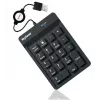 KeySonic ACK-118BK numerisches Tastenfeld Universal USB Schwarz