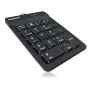 KeySonic ACK-118BK numerisches Tastenfeld Universal USB Schwarz