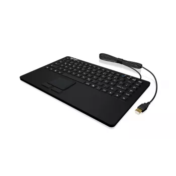 KeySonic KSK-5230 IN (US) Tastatur Office USB QWERTY US Englisch Schwarz