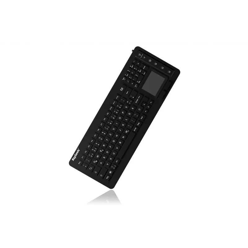 KeySonic KSK-6231 INEL (US) Tastatur Industrial USB QWERTY US Englisch Schwarz