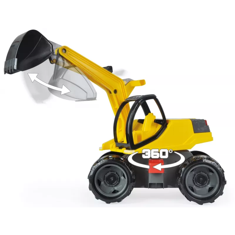 Lena GIGA TRUCKS Excavator Pro, Bagger, 3 Jahr(e), Schwarz, Gelb