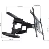 Techly 40-80 Ultra schlank Full Motion LCD TV Wandhalterung Schwarz” ICA-PLB 172L