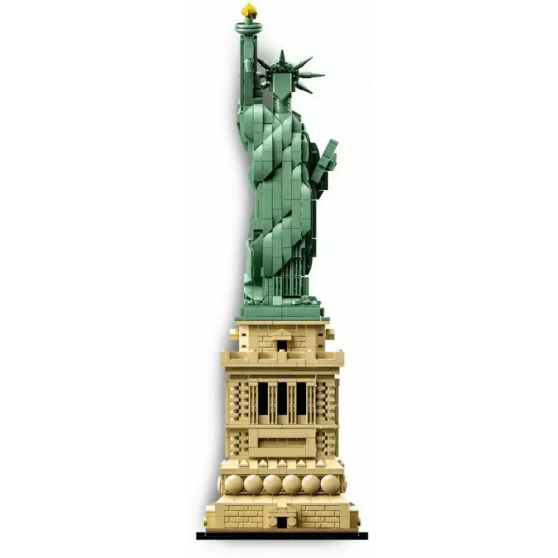 LEGO Architecture Freiheitsstatue 21042 Bauset — 1.685 Teile, detailliertes Modell der Freiheitsstatue