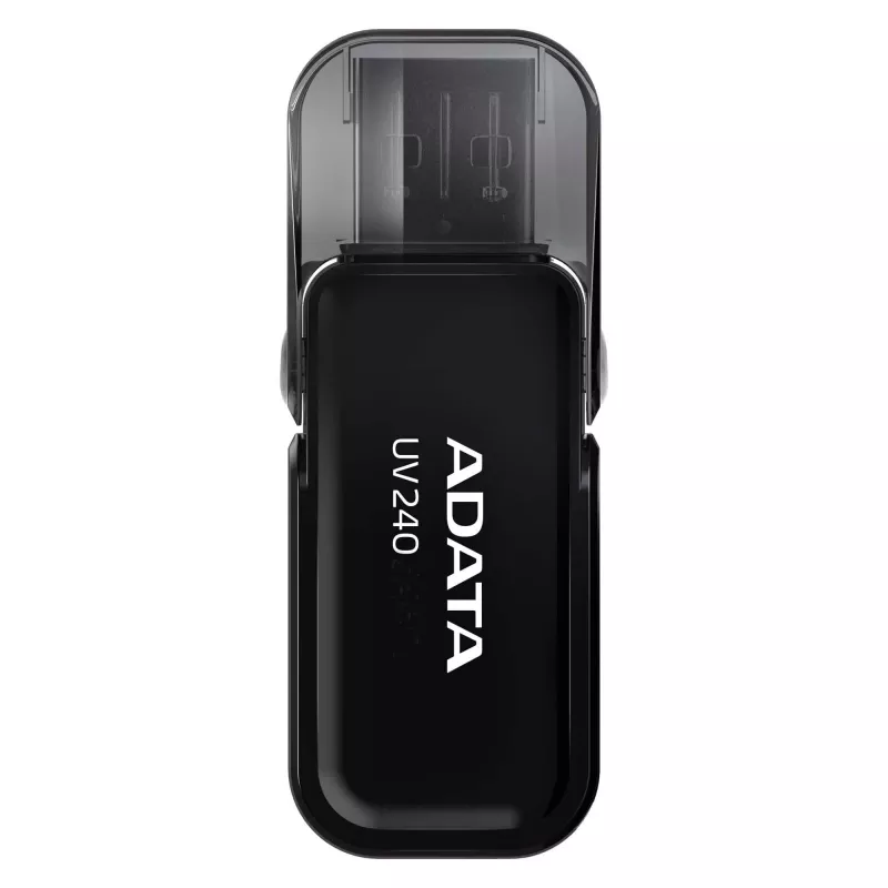 USB-Flash-Laufwerk ADATA UV240 32 GB USB 2.0 Type-A, schwarz, Kappendesign