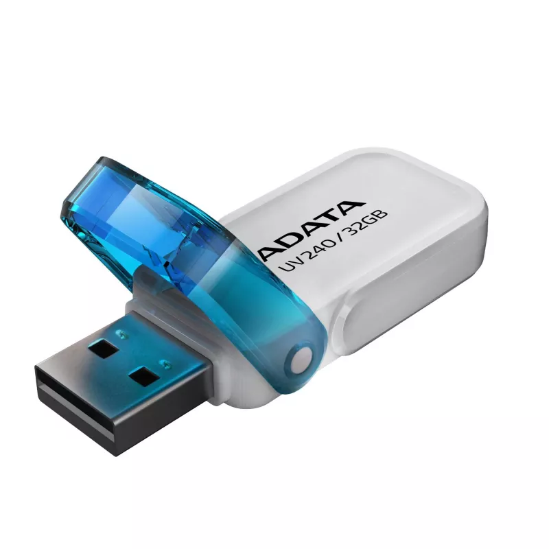 USB flash drive ADATA UV240 32 GB USB Type-A 2.0, white, cap form factor