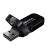 USB-Stick ADATA USB Typ-A 2.0 64 GB UV240, schwarz, Kappendesign