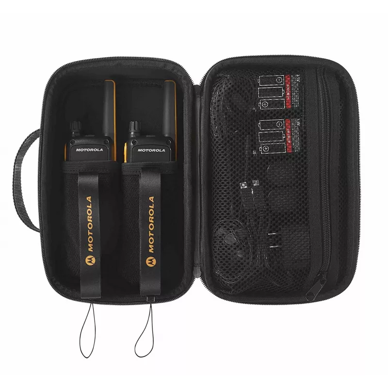 Motorola Talkabout T82 Extreme Twin Pack 2-Wege-Funkgerät 16 Kanäle schwarz, orange