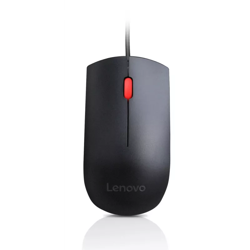 Lenovo 4Y50R20863 Maus Office beidhändig USB Typ-A Optisch 1600 DPI