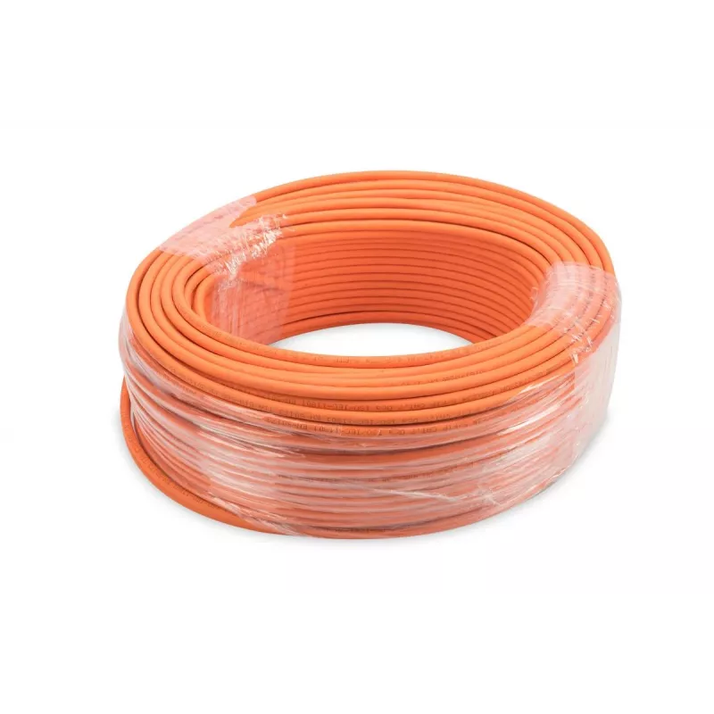 DIGITUS Installationskabel - Cat 7 - S/FTP - AWG 23/1 - simplex - 100m - Orange