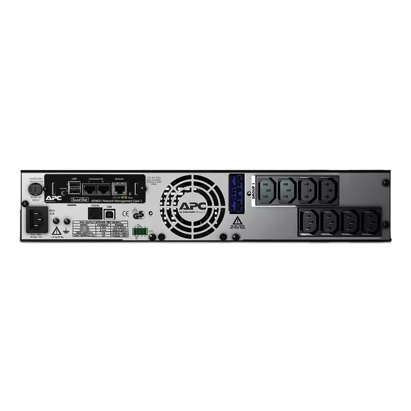 APC Smart-UPS X SMX750INC - 750VA, 8x C13 Ausgang, USB, erweiterbare Laufzeit, NMC