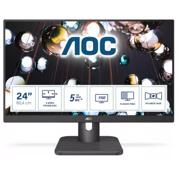 AOC E1 24E1Q Computer-Monitor 60,5 cm (23,8 Zoll) 1920 x 1080 Pixel Full HD LED Schwarz