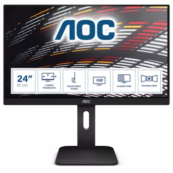 AOC P1 X24P1 Computer Monitor 61 cm (24 Zoll) 1920 x 1200 Pixel WUXGA LED Schwarz