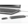 DIGITUS USB 3.0 Hub, 7-Port inkl. 5V/3,5A Netzteil, Aluminiumgehäuse