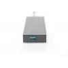 DIGITUS USB 3.0 Hub, 7-Port inkl. 5V/3,5A Netzteil, Aluminiumgehäuse