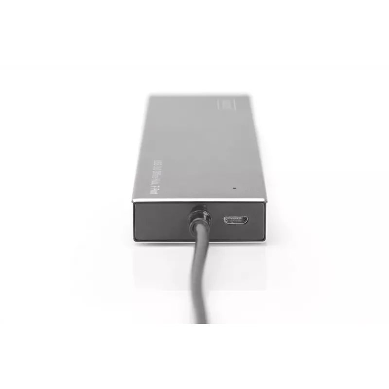 DIGITUS USB 3.0 Hub, 7-Port inkl. 5V/3,5A Netzteil, Aluminiumgehäuse