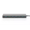 DIGITUS USB 3.0 Hub, 7-Port inkl. 5V/3,5A Netzteil, Aluminiumgehäuse