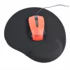 GEMBIRD Mauspad mit Gel-Handgelenkauflage (240 x 220 mm) – Schwarz